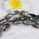 26-30mm Water-drop Abalone Shell DIY Crafts Natural Polished Shell