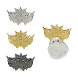 Copper Plated Warrior Hat Demon Warrior Crown DIY Jewelry Material 1pc