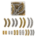 Tibetan Style Alloy Curved Tube Bead Spacers DIY Jewelry Making