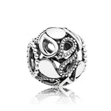 925 Silver Logo Charms Pendant for Women Jewelry Making with Logo Outlet
