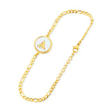 Personalised English Initial Letter Bracelet, Gift for Friend