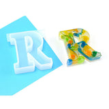 Alphabet Letter and Heart Silicone Mold for DIY Jewelry Making