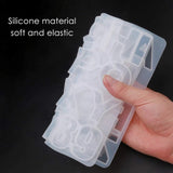 English Letter Pendant Resin Mold Number Alphabet Silicone Mold