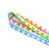 Periodic Table of Elements Lanyard Keychain Chemistry Ribbon Neck Strap