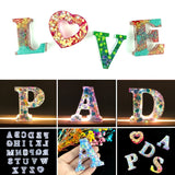 26 Letters Silicone Molds for DIY Jewelry Making