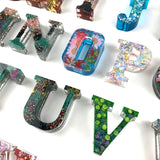 26 Letters Silicone Molds for DIY Jewelry Making