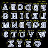 26 Letters Silicone Molds for DIY Jewelry Making