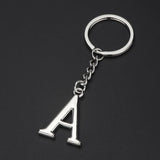 Initials Letter Key Pendant Green Pompom Glitter Resin Alphabet Keychain