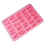 Large Uppercase Alphabet Letter Silicone Mold Bakeware