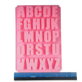 Large Uppercase Alphabet Letter Silicone Mold Bakeware
