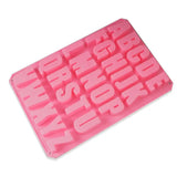 Large Uppercase Alphabet Letter Silicone Mold Bakeware