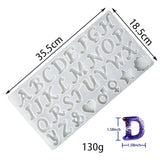 Resin Mold Kit Heart Symbol Pentagram Epoxy Silicone Mold for Keychain Pendant