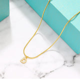 925 Silver Zirconia Choker Necklace for Couples - Elegant Jewelry Gift