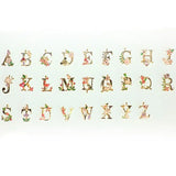 26 Letters Initial A-Z Alphabet Charms Pendant Garden Fairy Tale Jewelry