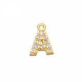 26 Letters Small Charm Pendants Classic A-Z Name Copper Charm DIY