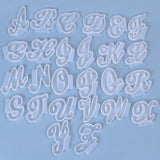 26 Pcs English Letters Silicon Mould A-Z Alphabet Shaped Resin Mold