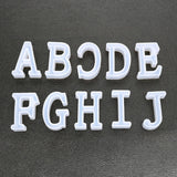 26 Pcs/set Crystal Epoxy English Letters Alphabet Silicone Mould DIY Jewelry