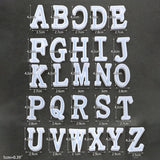 26 Pcs/set Crystal Epoxy English Letters Alphabet Silicone Mould DIY Jewelry
