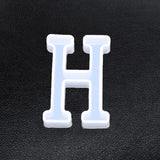 26 Pcs Crystal Epoxy Letters Silicone Mould DIY Jewelry Pendant UV Mold
