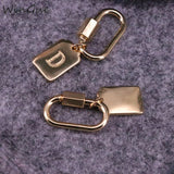 26 Letters Tag Pendants Necklace Alphabets Jewelry Accessories
