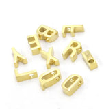 26pcs 3x8mm Stainless Steel Letter A-Z Bead Small Hole Charm