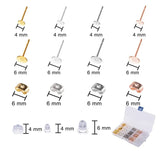 2600Pcs DIY Earring Making Kit Repair Tools Alloy