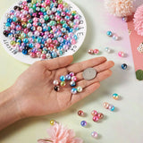 260/910 Rainbow ABS Pearl Beads for Jewelry Making