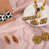 260Pcs Sublimation Earring Blank Set with Hook and Jump Ring