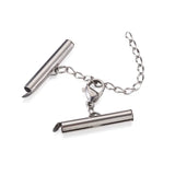 260pcs Stainless Steel Crimp End Beads Clasp Buckles DIY Jewelry Making