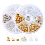 260pcs DIY Jewelry Earring Stopper Mixed Pieces Earring Accessory Kit
