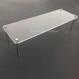 Clear Acrylic Shelf Unit Table Top Retail Display Holder