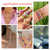 DIY Evil Eye Beads Flower Charms Jewelry Making Kit