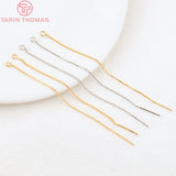 10PCS 85MM Chain Box Chain with Rod Earring Line DIY Jewelry Making Findings