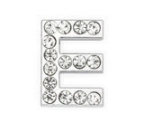 26PCS Bling Slide Letter for 18mm Leather Wristband DIY Charms