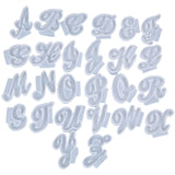 26Pcs/Set A-Z Alphabet Shaped Pendant Silicone Mould Resin Mold