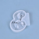 26Pcs/Set Resin Mold A-Z Alphabet Pendant Silicone Mould