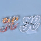 26Pcs/Set English Letters Resin Mold A-Z Alphabet Pendant Silicone Mould