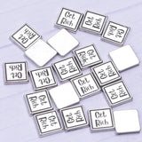 26Pcs Keep Calm Keep Going Floating Charms for Memory Locket Necklaces