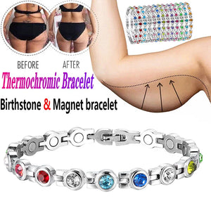 CZ Bracelet Energy Therapy Magnetic Weight Loss Jewelry