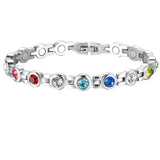 CZ Bracelet Energy Therapy Magnetic Weight Loss Jewelry