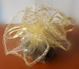 100pcs Round Gift Bags for Jewelry/Wedding/Christmas/Birthday Organza Bags
