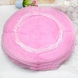 100pcs Round Gift Bags for Jewelry/Wedding/Christmas/Birthday Organza Bags