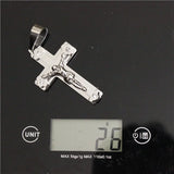 26g Big Cross Pendant Mens Jewelry Accessories 3 layers Cross Jesus Pendant
