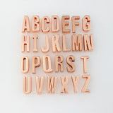 26pcs 18mm Slide Letters Rhinestone A-Z for Pet Collar DIY Accessories