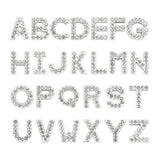 26pcs 18mm Slide Letters Rhinestone A-Z for Pet Collar DIY Accessories