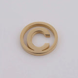 26pcs/Lot Stainless Steel 12mm Round A-Z Initials Alphabets Pendants
