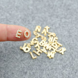 26pcs Rhinestone Letter Charms for Jewelry Making