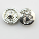 26pcs/lot 12mm Metal Snap Button Charm Ginger Snaps Jewelry Randomly