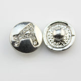 26pcs/lot 12mm Metal Snap Button Charm Ginger Snaps Jewelry Randomly