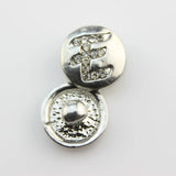 26pcs/lot 12mm Metal Snap Button Charm Ginger Snaps Jewelry Randomly